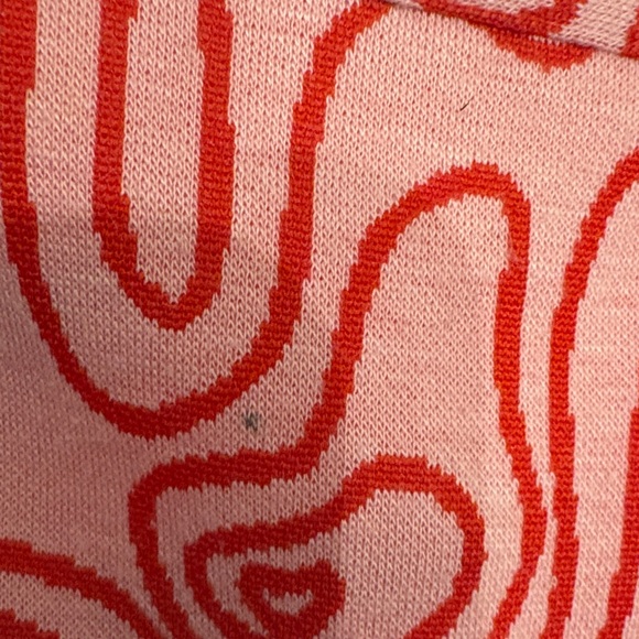 Zara Red and Black Patterned Dress - Picture 5 of 5